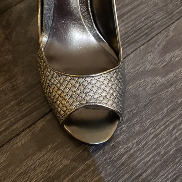 New Enzo Angiolini Eamaylie Peep Toe Pumps - Picture 5 of 7